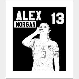 Alex Morgan || USA Posters and Art